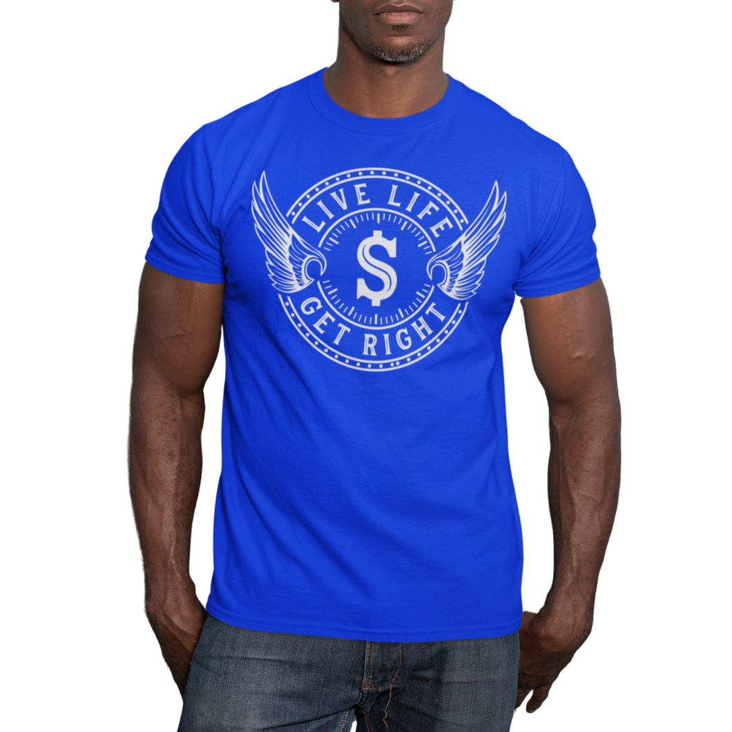 LLGR Short Sleeve Unisex T Shirt - (Royal Blue)