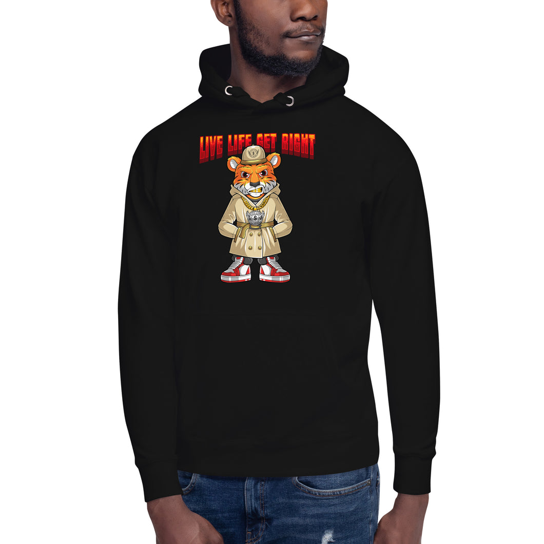 Sincere Tiger LLGR Hoodie - (Black)