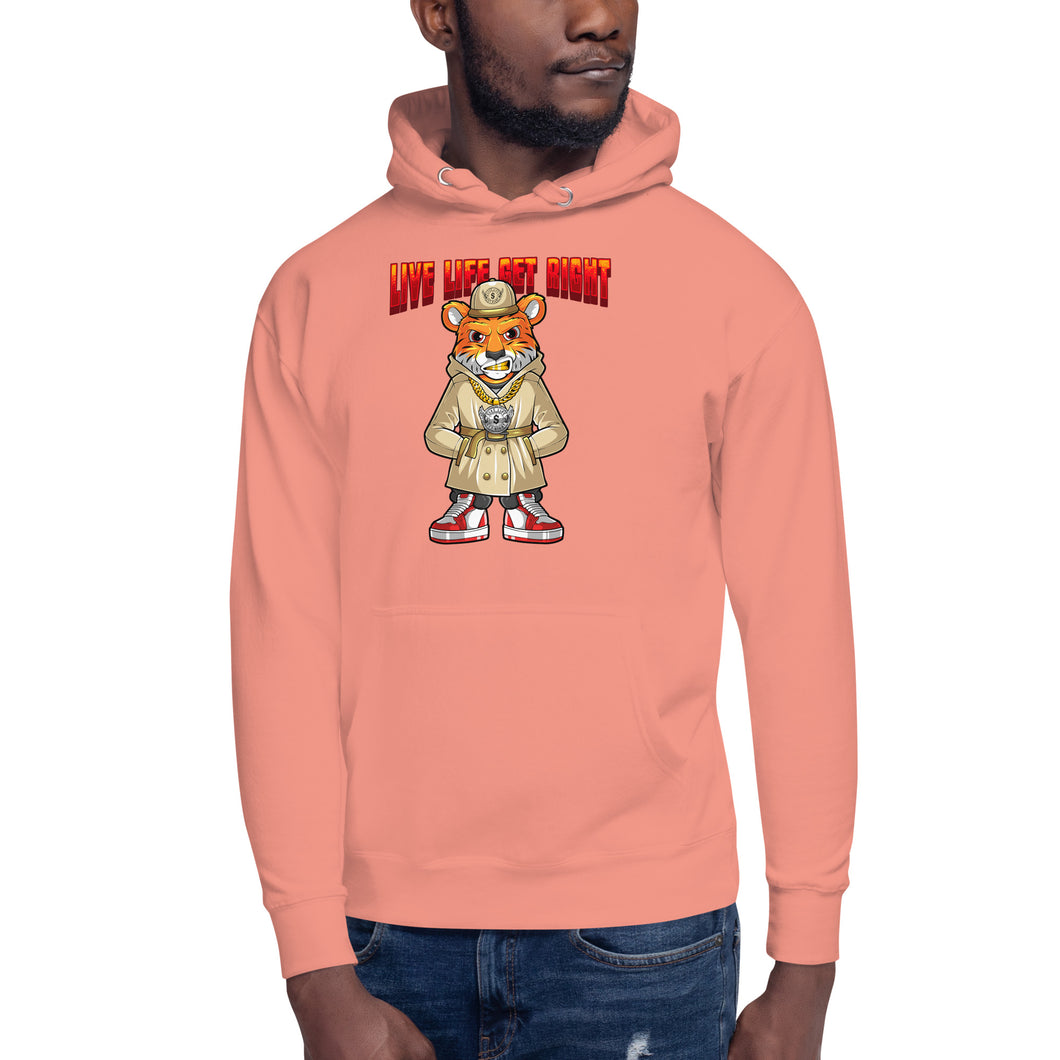 Sincere Tiger LLGR Hoodie - (Dusty Rose)