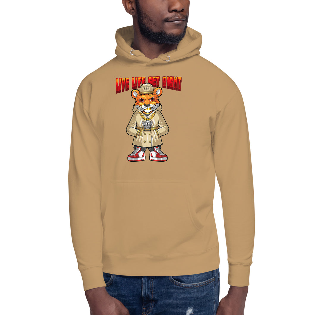 Sincere Tiger LLGR Hoodie - Khaki