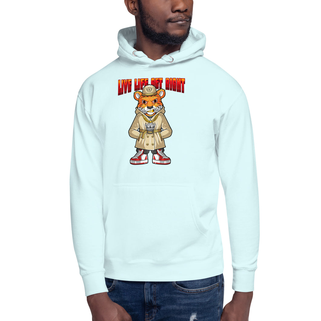 Sincere Tiger LLGR Hoodie - (Sky Blue)