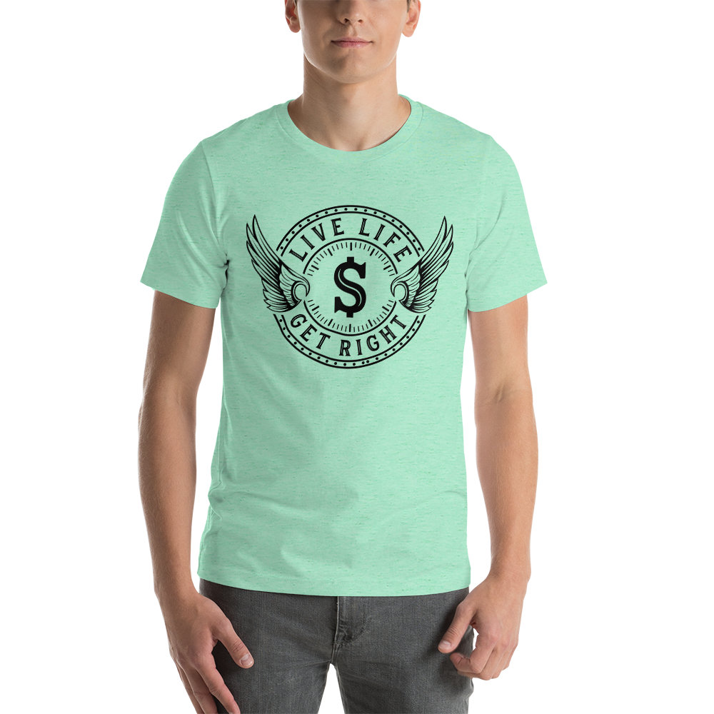 LLGR Short Sleeve Unisex T Shirt - (Mint)