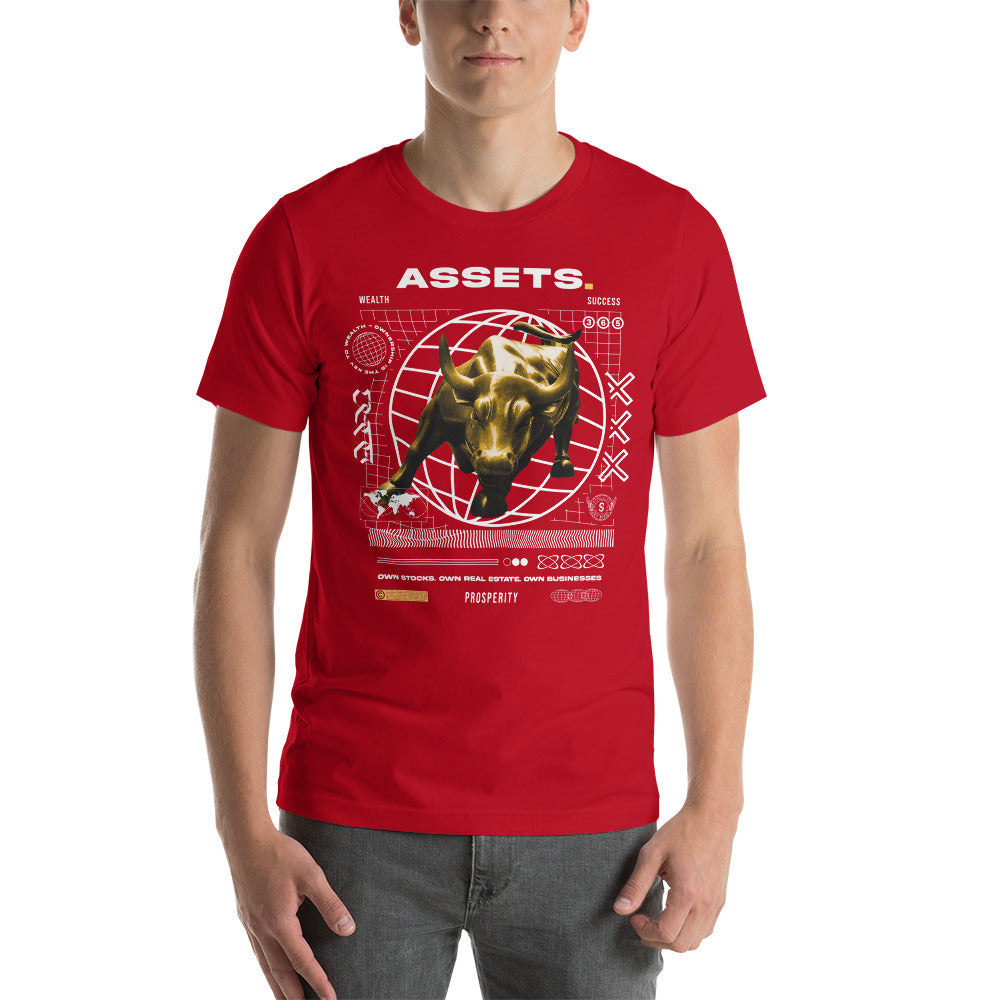 Ownership Is Key Short Sleeve Unisex T-Shirt - (Red)