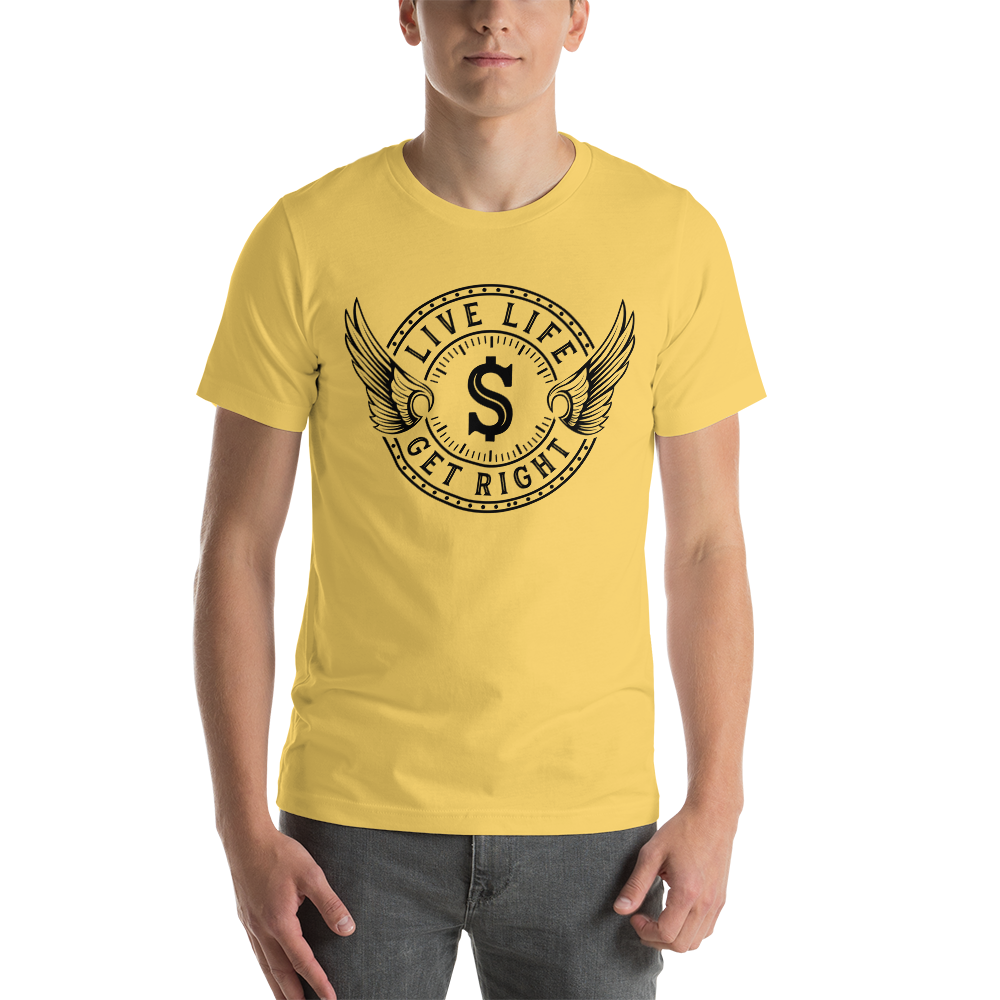 LLGR Short-Sleeve Unisex T Shirt - (Yellow)